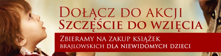 Baner promujący akcję: Okładka książki &bdquo;Szczęście do wzięcia&rdquo; 